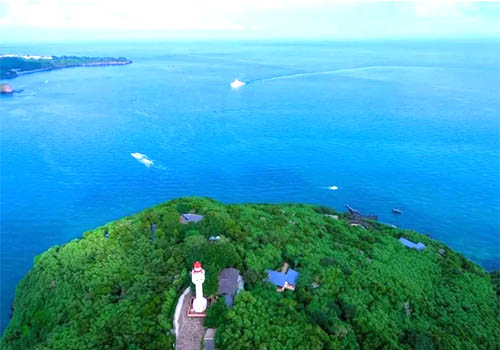 潿洲島景點地圖,潿洲島景點分布地圖