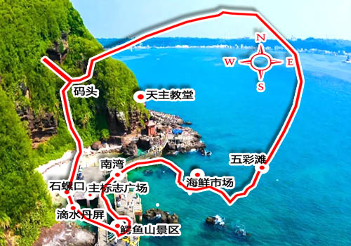 潿洲島五星級農家樂,潿洲島長云古船木別苑